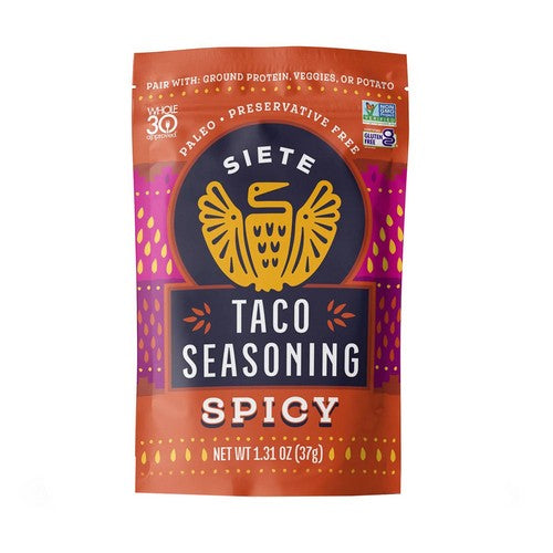 Spicy Taco Seasoning 1.3 Oz (Case Of 12) by Siete