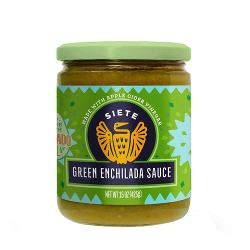 Green Enchilada Sauce 15 Oz (Case Of 6) by Siete