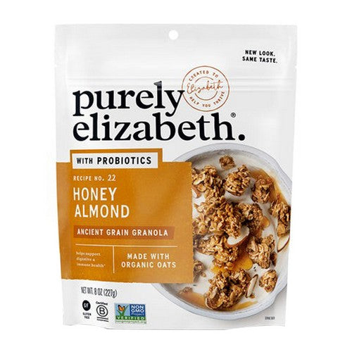 Ancient Grain Granola Honey Almond Probiotic 8 Oz (Case Of 6) by Purely Elizabeth