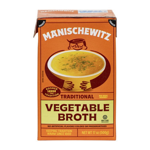 Aseptic Vegetable Broth 17 Oz (Case Of 12) by Manischewitz