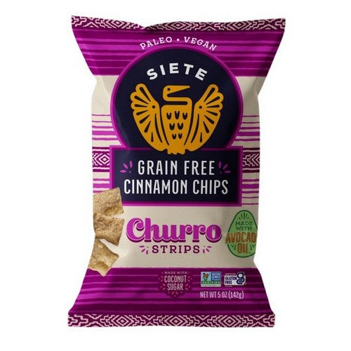 Cinnamon Chips Churro Strips Grain Free 5 Oz (Case Of 12) by Siete