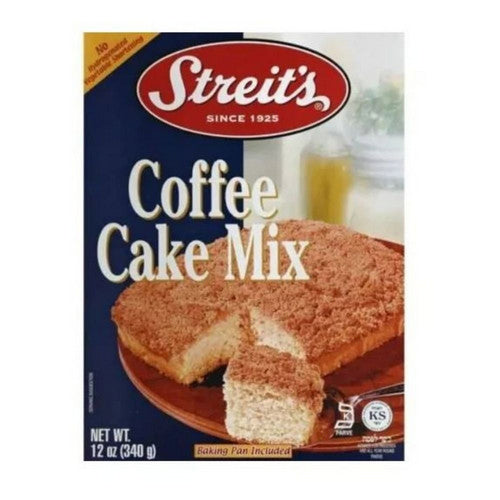 Extra Moist Coffee Cake Mix 12 Oz (Case Of 12) by Streits