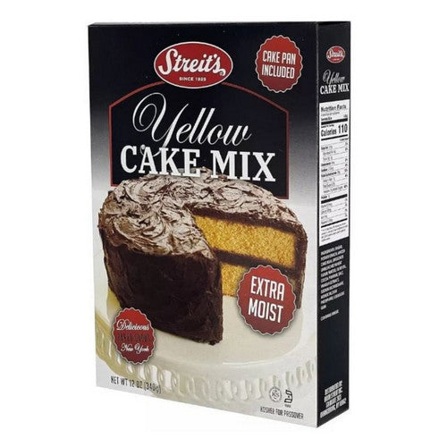 Yellow Cake Mix Extra Moist 12 Oz (Case Of 12) by Streits