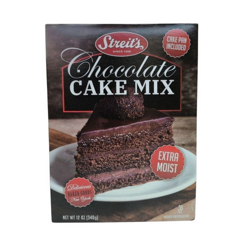 Extra Moist Chocolate Cake Mix 12 Oz (Case Of 12) by Streits