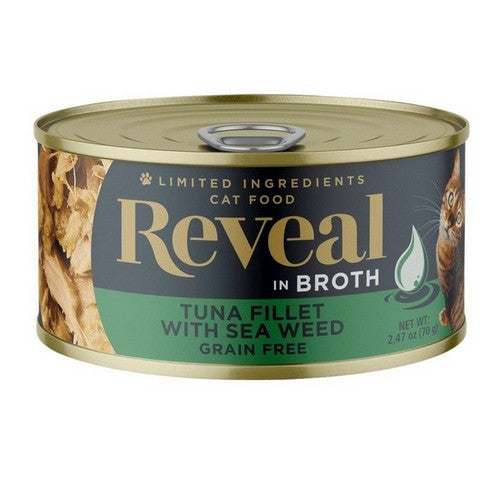 Tuna Fillet With Seaweed In Broth Can 2.47 Oz (Case Of 24) by Reveal