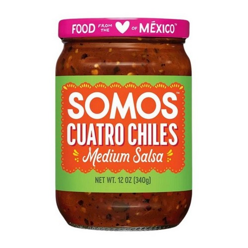 Cuatro Chiles Taqueria Salsa 12 Oz (Case Of 6) by Somos