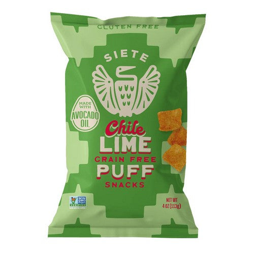 Chile Lime Puffs 4 Oz (Case Of 6) by Siete