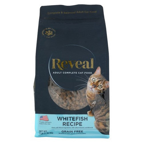 Adult Complete Whitefish Recipe Cat Food 3 Lbs (Case Of 3) by Reveal