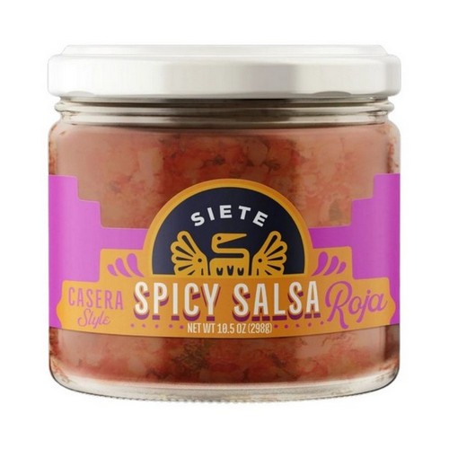 Casera Spicy Salsa Roja 10.5 Oz (Case Of 6) by Siete