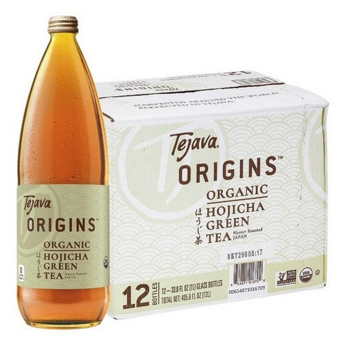 Organic Hojicha Green Tea 33.8 Oz(Case Of 12) by Tejava