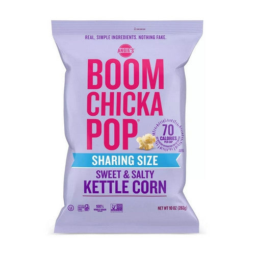 Boom Chicka Pop Sweet And Salty Kettle Corn 10 Oz(Case Of 4) by Angie's