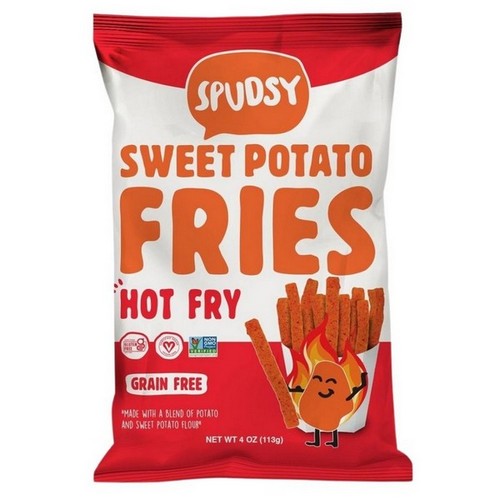 Sweet Potato Hot Fries 4 Oz(Case Of 12) by Spudsy