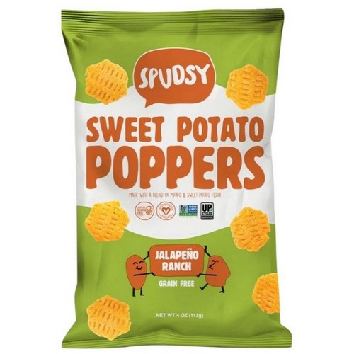 Sweet Potato Poppers Jalapeno Ranch 4 Oz(Case Of 9) by Spudsy