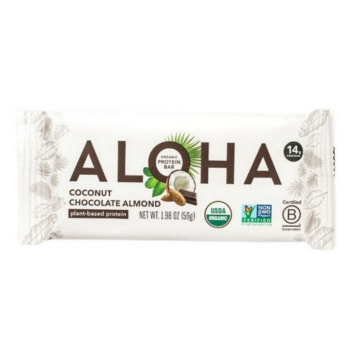 Coconut Chocolate Almond Protein Bar 1.98 Oz (Case Of 12) by Aloha