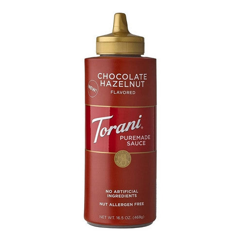 Chocolate Hazelnut Sauce 16.5 Oz(Case Of 4) by Torani