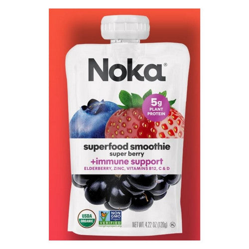 Smoothie Super Berry 4.22 Oz(Case Of 6) by Noka