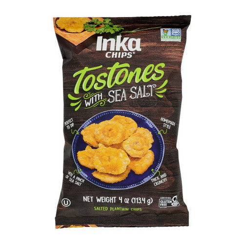 Tostones With Sea Salt 4 Oz(Case Of 12) by Inka