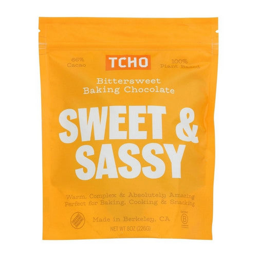 Organic Chocolate Sweet And Sassy 8 Oz(Case Of 6) by Tcho