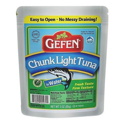 Chunk Light Tuna Water Pouch 3 Oz(Case Of 12) by Gefen