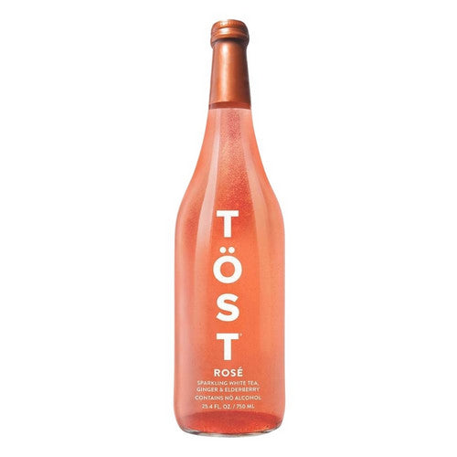 Rose Sparkling White Tea 25.4 Oz(Case Of 12) by Tost
