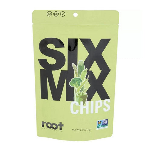 Six Mix Chips Sea Salt 2.5 Oz(Case Of 6) by Root Foods