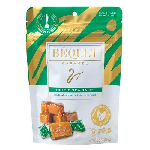Celtic Sea Salt Caramels 3.6 Oz(Case Of 12) by Bequet