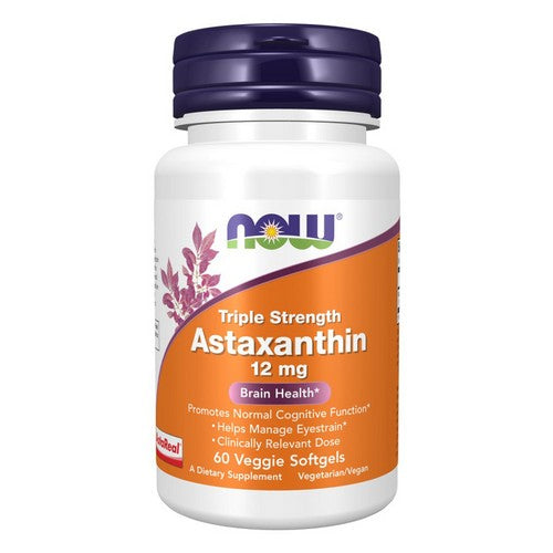 Astaxanthin Triple Strength 60 Veg Caps by Now Foods