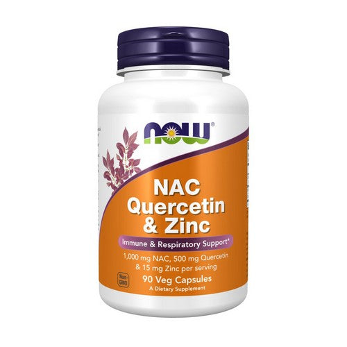 Nac With Quercetin & Zinc 90 VegCaps by Now Foods