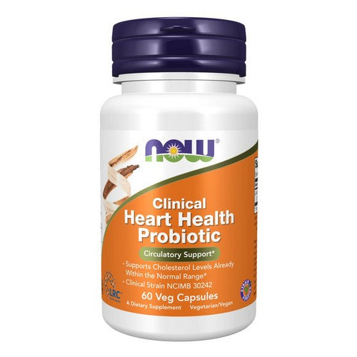 Clinical Heart Health Probiotic 60 VegCaps by Now Foods