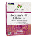 Heavenly Hip Hibiscus Tea Bags 24 Bags by Now Foods