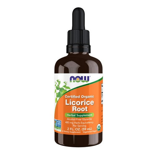 Organic Licorice Glycerite 2 Oz by Now Foods