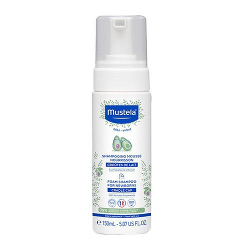 Cradle Cap Newborns Foam Shampoo 5.07 Oz by Mustela