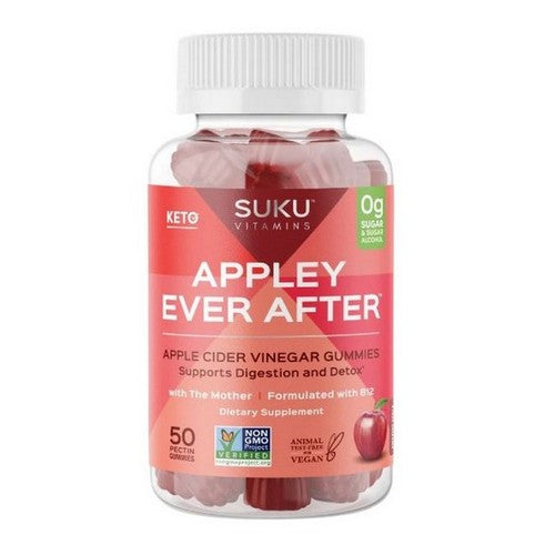 Appley Ever After Apple Cider Vinegar 50 Gummies by SUKU Vitamins