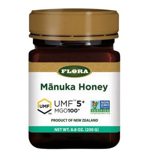 Manuka Honey 100+MGO and  5+UMF 8.8 Oz by Flora