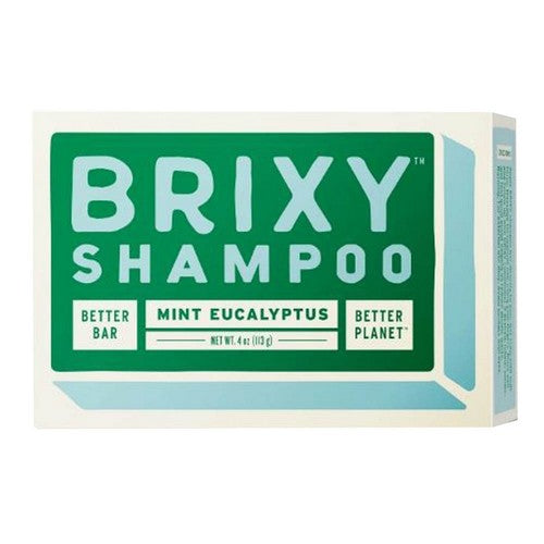 Shampoo Bar Mint Eucalyptus 4 Oz by Brixy
