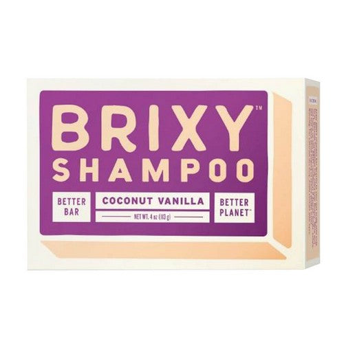 Shampoo Bar Coconut Vanilla 4 Oz by Brixy