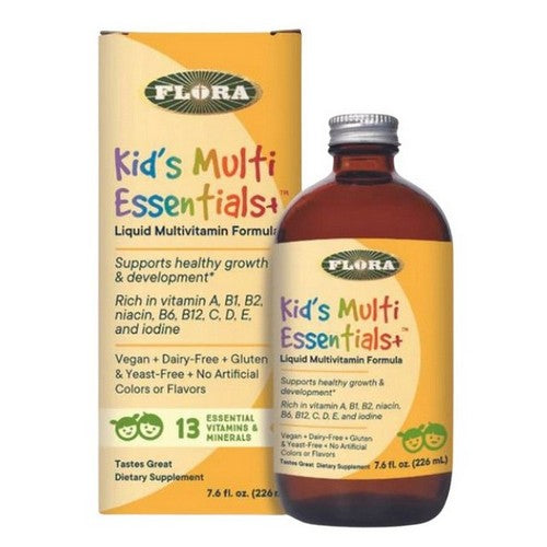 Kids Multi Essentials Liquid Healthy Growth And Development 7.6 Oz by Flora