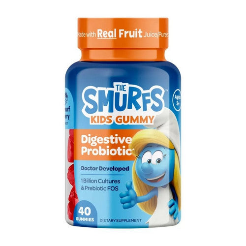 Kids Digestive Support 40 Gummies by Smurfs