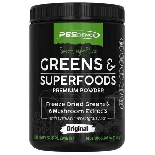 Original Powder Greens And Superfoods 6.98 Oz by Pescience