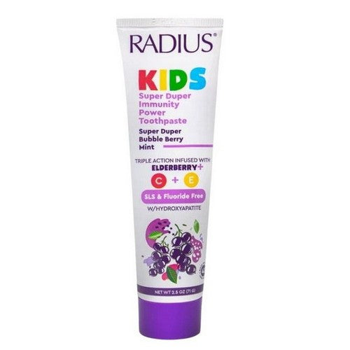 Kids Toothpaste Bubble Berry Mint 2.5 Oz by Radius