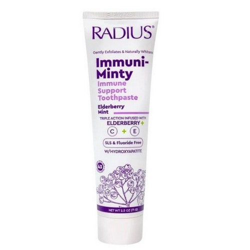 Organic Elderberry Mint Toothpaste 2.5 Oz by Radius