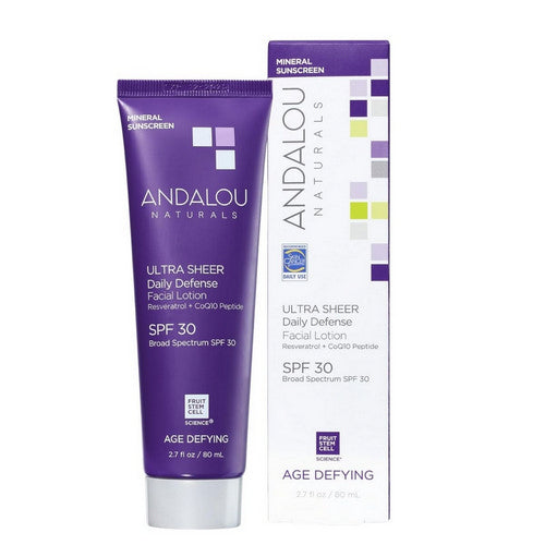 Daily Defense Facial Lotion SPF 30 2.7 Oz by Andalou Naturals