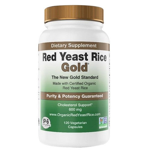 Ip6 Red Yeast Rice Gold 120 Caps by IP-6 Internional INC