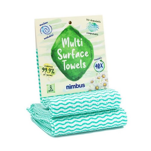 Multi Surface Towels 3 Count by Nimbus
