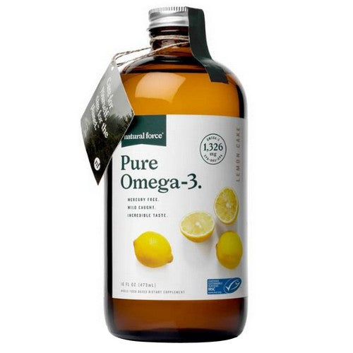 Pure Omega 3 Lemon Cake 16 Oz by Natural Force