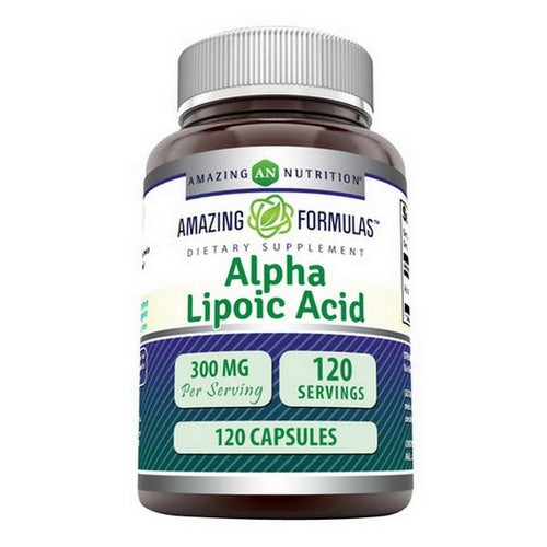 Amazing Formulas Alpha Lipoic Acid 120 Caps by Amazing Nutrition