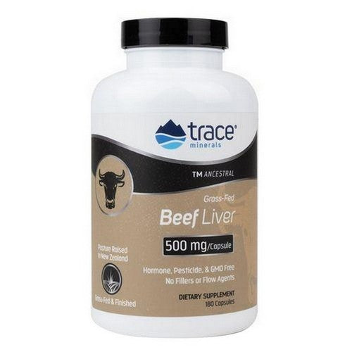 Ancestral Beef Liver Capsules Grass-Fed 180 Caps by Trace Minerals