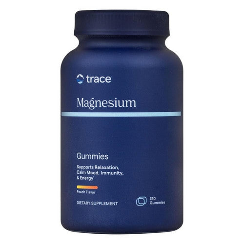 Magnesium Gummies Peach Flavor 120 Count by Trace Minerals