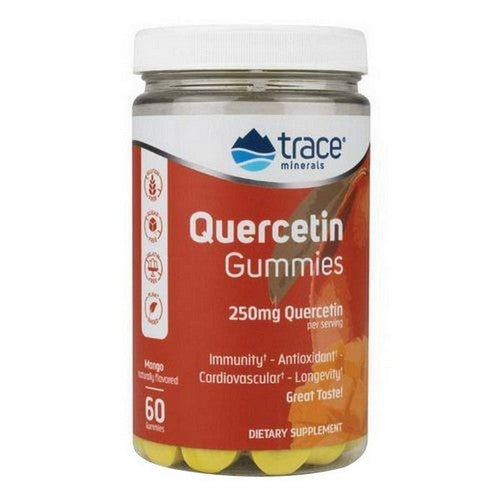 Quercetin Gummies Mango Flavor 60 Count by Trace Minerals
