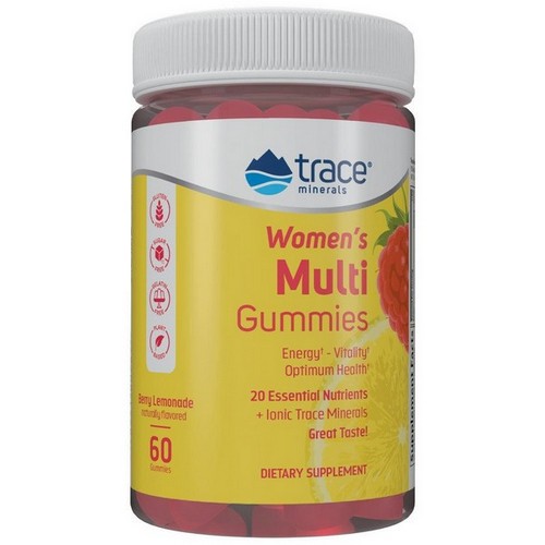 Women's Multi Gummies Berry Lemonade 60 Count by Trace Minerals